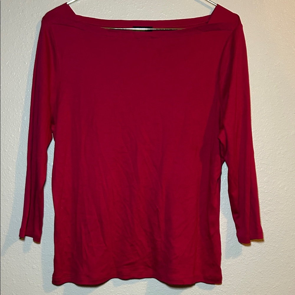 Talbots Boatneck Top